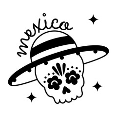 Its tuna day, glyph typographic sticker 