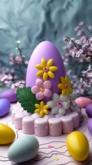 Easter holiday background