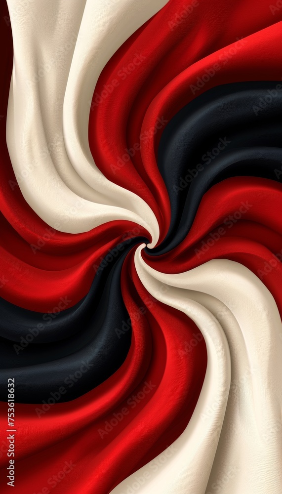 Aufkleber dynamic 3d abstract business background in red and black colors for modern design concepts