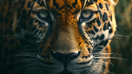 Fototapeta premium a cinematic and Dramatic portrait image for cheetah