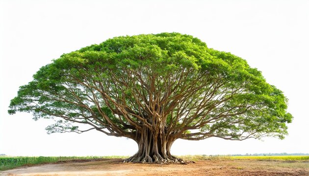 banyan tree isolated