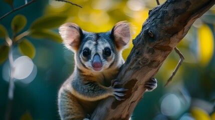 a cinematic and Dramatic portrait image for possum