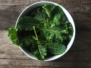 colorful vegetable salad on wood table healthy food clean organic fresh