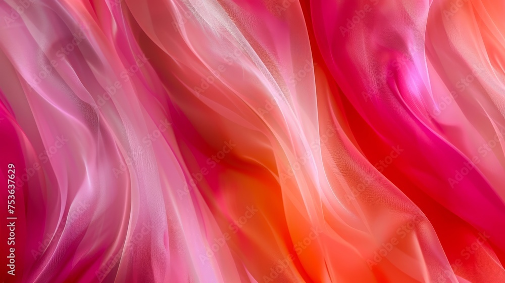 Poster tranquil spring abstract compositions with serene pastels reflecting the tranquility of spring