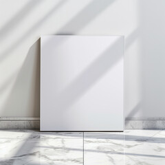 Modern White Blank Frame Floor Design