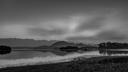 morning on the lake - Kaliel, Tamil Nadu, India