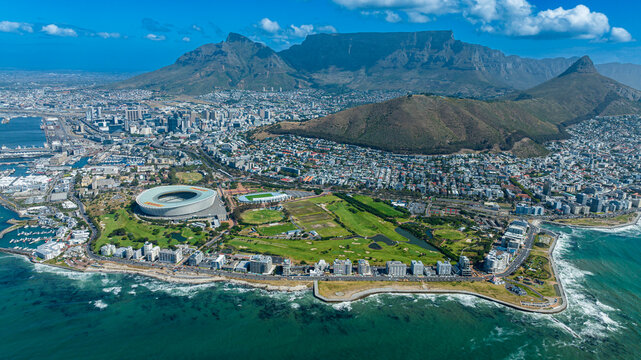 Aerial of Cape Town