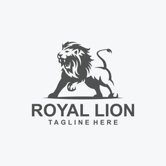 Lion logo with cool style