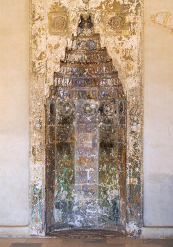 The Ibrahim Han Mosque, interior, Venetian Fortezza Castle, City of Rethymno, Rethymno Region, Crete