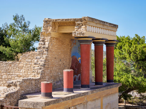 Palace of Minos, Knossos, Heraklion Region, Crete