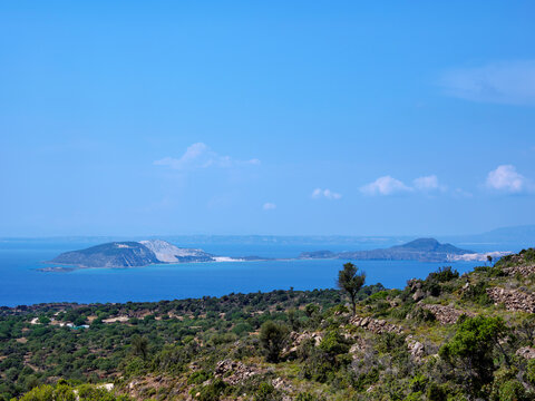View towards Giali Island, Nisyros Island, Dodecanese
