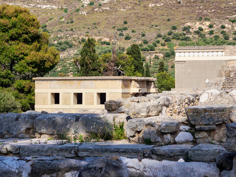 Palace of Minos, Knossos, Heraklion Region, Crete
