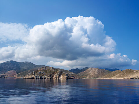 Coast of Tilos Island, Dodecanese