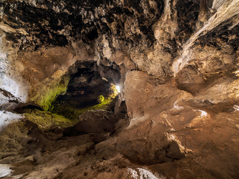 The Real Cave of Pythagoras, interior, Mount Kerkis, Samos Island, North Aegean