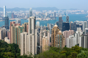 Fototapeta na wymiar Hong Kong 2024