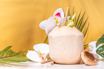 Young Thai coconut cocktail