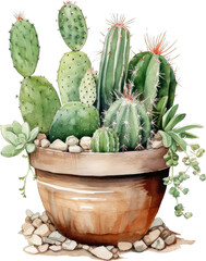 cactus in a pot