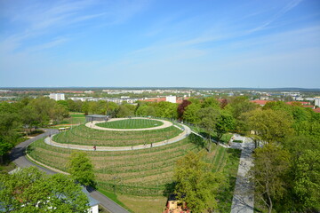 Stadt Brandenburg von oben