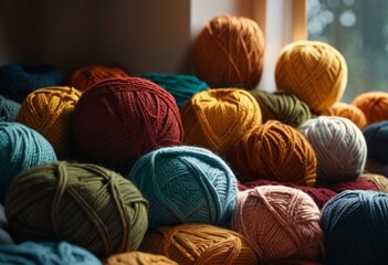 Invented knitted world