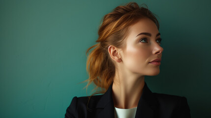 Reflective Moment: Fashionable CEO Against Green