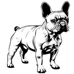 french bulldog portrait