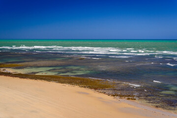 Sibaúma beach, near Natal and Pipa beach, in Tibau do Sul, Rio Grande do Norte, Brazil, on March 31, 2013.
