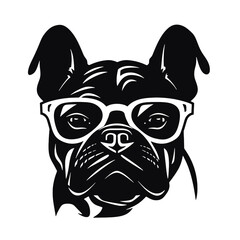 dog wearing sunglasses