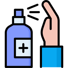 Alcohol Spray Icon