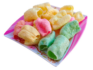 Handmade Colorful and Tasty Prawn Cracker - Crunchy and Salty Snacks