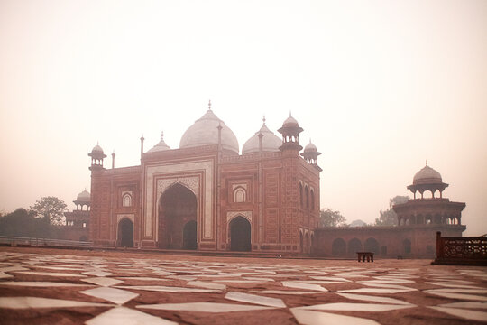 Reise durch Indien. Agra in Radjasthan