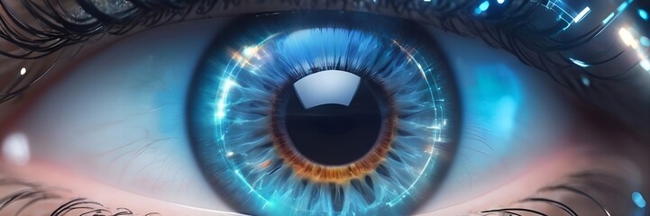 Closeup of a eye