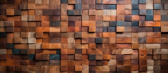 Old Teak Wood Wall Decorative Color Pattern