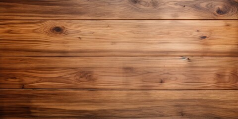 Fototapeta premium Top-down view of an isolated corner of an empty wooden table, with a clipping path.