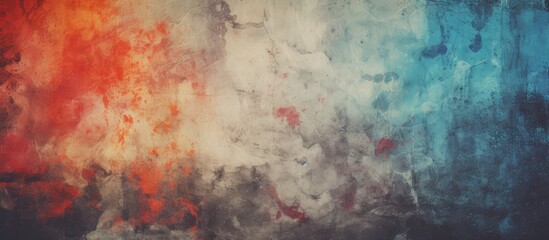 Abstract Retro Grunge Concrete Wall Background