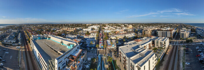 Oceanside California Landmarks by Drone 