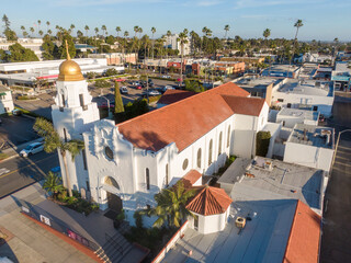 Oceanside California Landmarks by Drone 