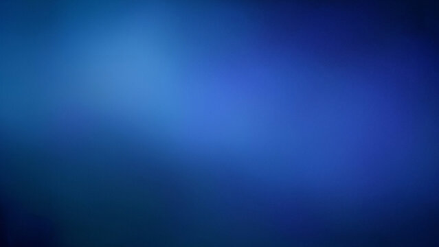 Onda de gradiente de color abstracto azul oscuro sobre fondo negro, fondo de textura de ruido de onda de luz granulada borrosa, espacio de copia
