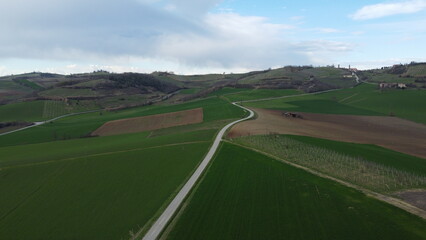 The hills of Monferrato, Cuccaro, Alessandria, Piedmont, Italy