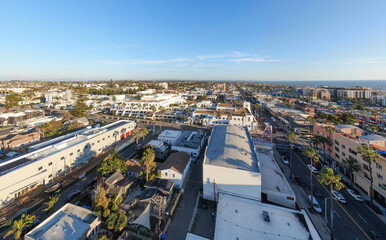 Oceanside California Landmarks by Drone 