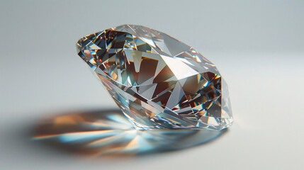A diamond on white background
