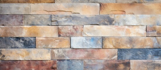 Natural stone texture background with vibrant colors for interior design and ceramic tiles