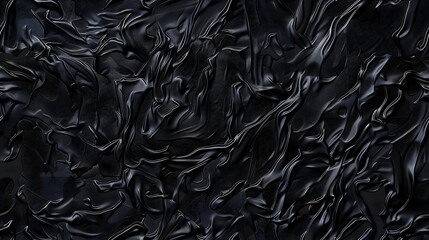 Elegant black synthetic texture - obrazy, fototapety, plakaty