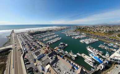 Oceanside California Landmarks by Drone 