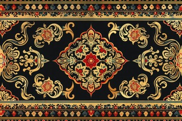 Beautiful embroidery.geometric ethnic oriental pattern traditional .Aztec style,abstract,vector,illustration.design for texture,fabric,clothing,wrapping,fashion,carpet,print.