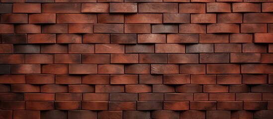 Brick wall with a woven pattern background
