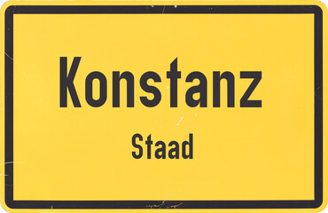 Ortsschild Konstanz Staad