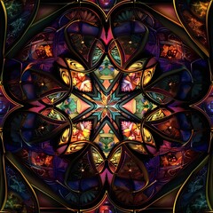 stained glass pattern