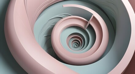 Gentle Colorful Spiral