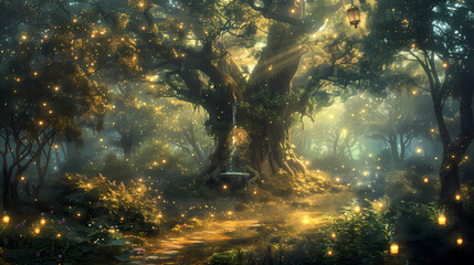 Generative AI, Twilight Whispers: The Enchanted Forest of Secrets