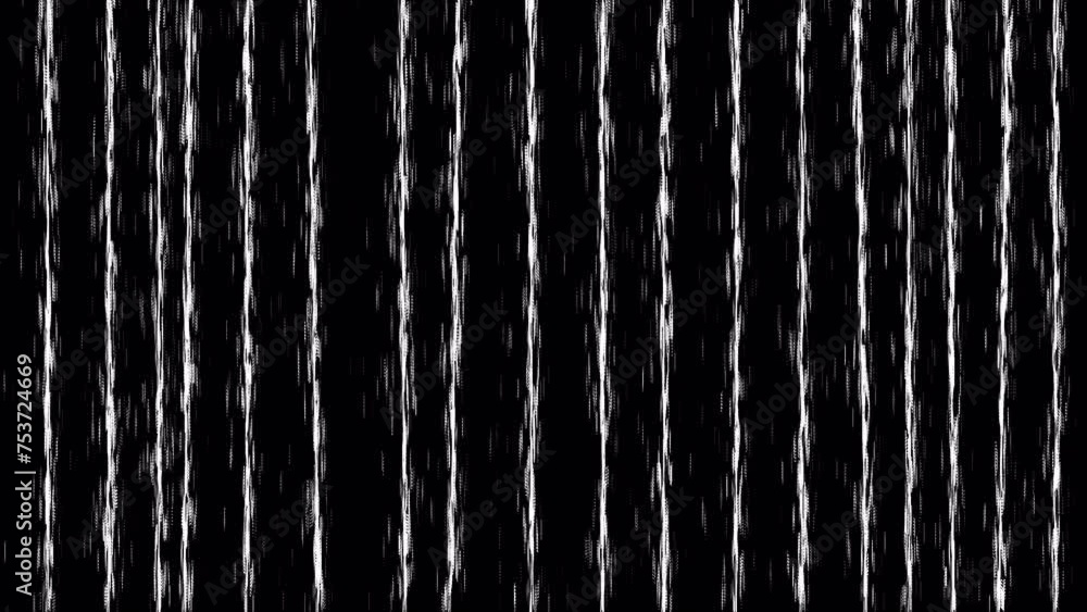 Poster black and white abstract lines animation background. vertical lines texture motion.speed lines on bl